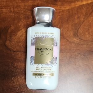 Bath & Body Works Champagne Toast Body Lotion - Cream and Gold